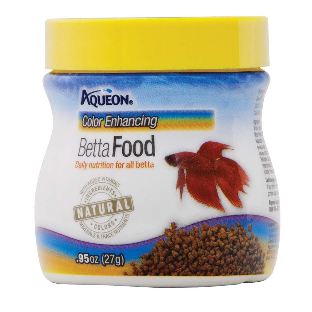 Aqueon color store enhancing betta food