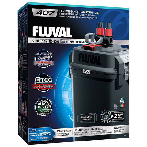 Fluval 407 External Filter (120Vac 60Hz)